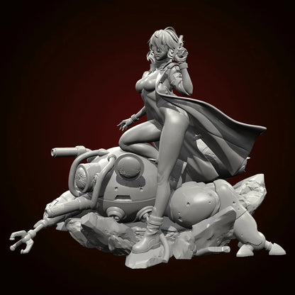 The height of man 38mm 50mm 75mm Resin model kits beauty colorless and self-assembled TD-7251/3D