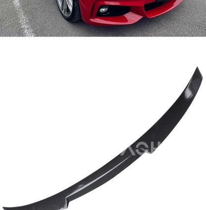 Rear Trunk Spoiler Bumper Lip For BMW 4 Series F32 F33 F36 Carbon Fiber PSM M4 MP Style Wing Tail Kit 2014-2020 Gloss Black