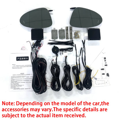 ZJCGO Car BSD Radar Warning System Blind Spot Detection Safety Driving Alert for Volvo XC60 2018 2019 2020 2021 2022 2023 2024