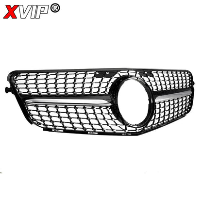 XVIP Front Bumper Grille Hood Grill For Mercedes Benz C-Class W204 2007-2014 C180 C200 C250 C300 AMG GT Diamond Tuning Grille