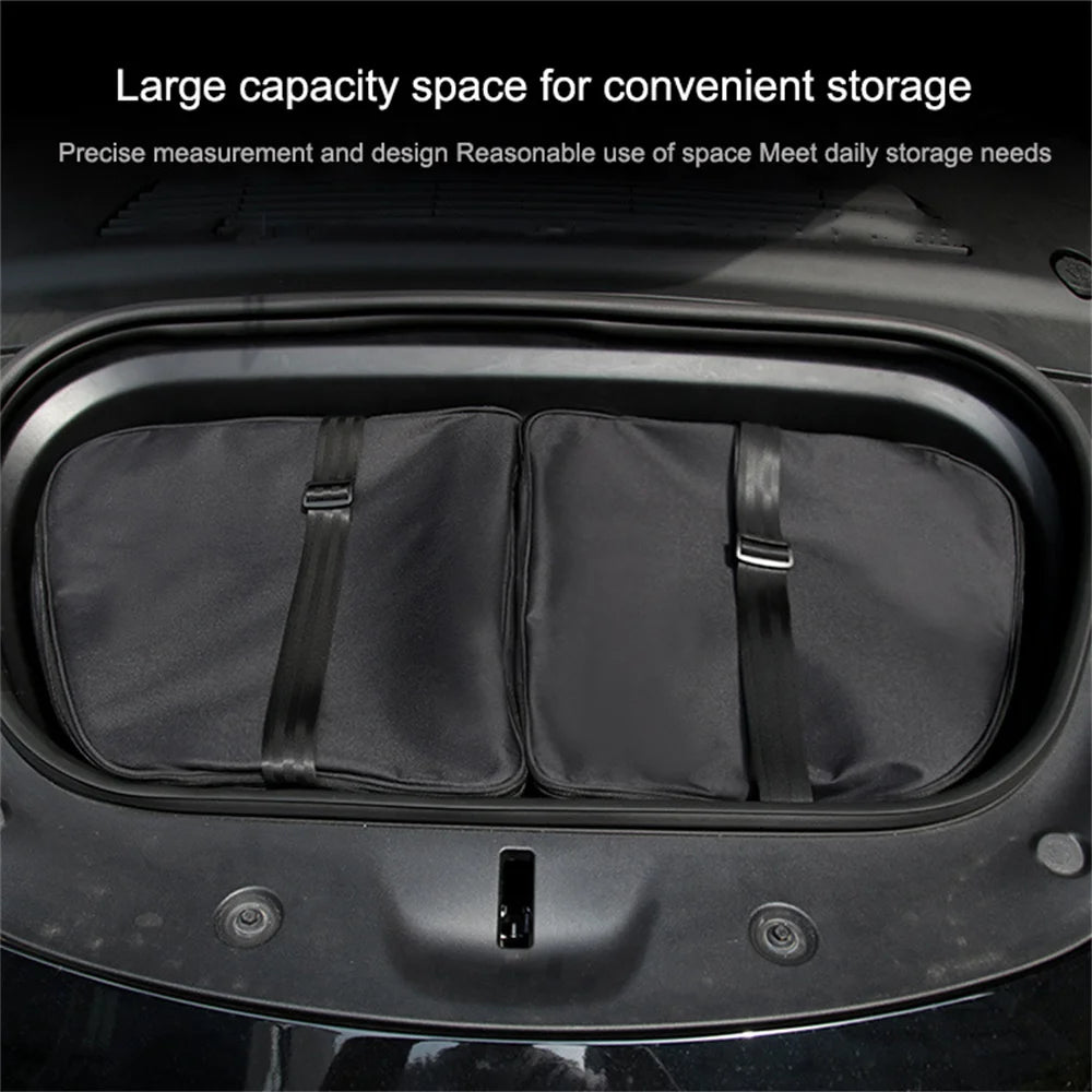 For Tesl Model 3 Y YL Juniper Highland 2025-2020 2026 Frunk Cooler Organizer Insulation Bag Front Trunk Storage Outdoor