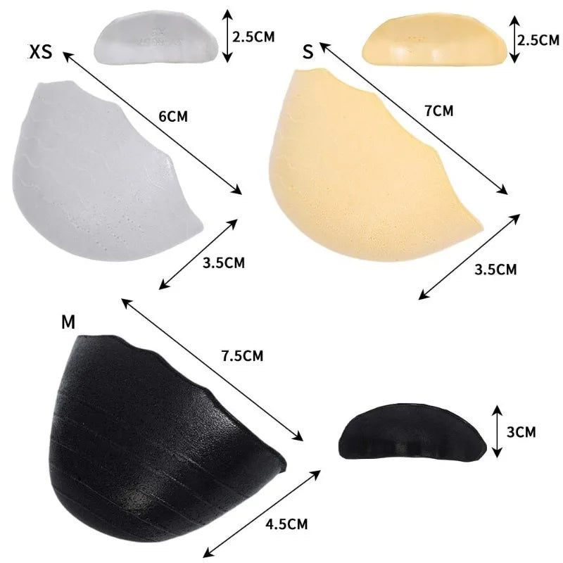 20pcs PU Foam Adjustable Toe Pad Forefoot Insert Pad Shoe Size Reducer Insoles Pain Relief Protector Perfect Fit Comfort Cushion