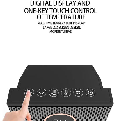 Portable Heater Household Ceramic PTC Heater Small Air Conditioner Foot and Hand Warmer Electric Heater