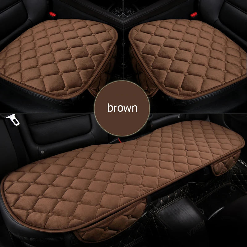 Car Front Rear Seat Cover Car Seat Covers Set Choose Car Seat Cushion Plush Seat Pad Protector Car Accessories Cars Interior