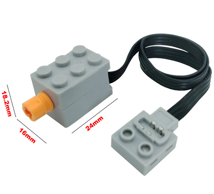Micro-motor Technical Electronic Building Block vehicle RC Power Functions Parts Refit Accessories Toys