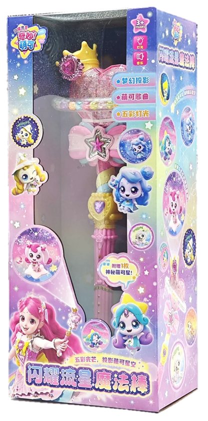 Hot Catch Teenieping Anime Figure Shining Meteor Season 6 Chinese Version 7 Toy Set Girl Sweetheart Doll Figurine Collection Toy