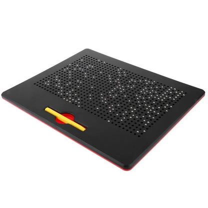 Kids Magnetic Ball Drawing Board Portable Graffiti Sketch Pad Children Educational Toy For Home Early Learning Handmade Creation