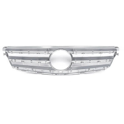 XVIP AMG Style Front Bumper Grille For Mercedes Benz C-Class W204 2008-2014 C180 C200 C350 S204 Glossy Black GTR Style Grille