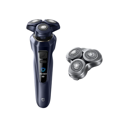 MIJIA Electric Shaver Pro – Dual Ring Lock,360° Floating Head,Smart Color Display,IPX8 Wet & Dry,USB-C,Long Battery Razor
