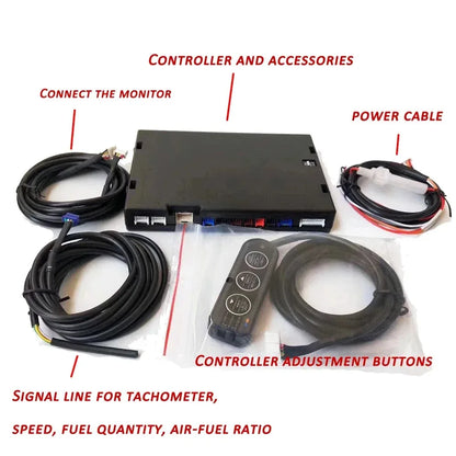 GReddi Sirius OBD2 Adjustable New Universal LCD Meter LED Display