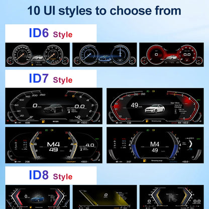 STWEI 2026 New Product Facroy Price Digital LCD Car Dashboard For BMW 3Series M3 E46 Instrument Cluster Panel Cockpit