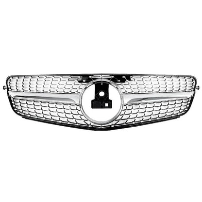 XVIP Front Bumper Grille Hood Grill For Mercedes Benz C-Class W204 2007-2014 C180 C200 C250 C300 AMG GT Diamond Tuning Grille