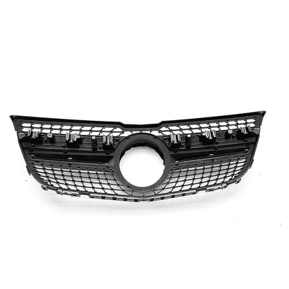 2013 To 2015 for Mercedes-Benz GLK Class X204 GLK260 GLK300 GLK350 Front Bumper Grille Racing Grill Hood Mesh Diamond Style Grid