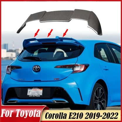 For Toyota Corolla E210 5-Door Hatchback 2019 2020 2021 2022 Rear Roof Spoiler Wing Tailgate Blade Splitter Wings Car Styling