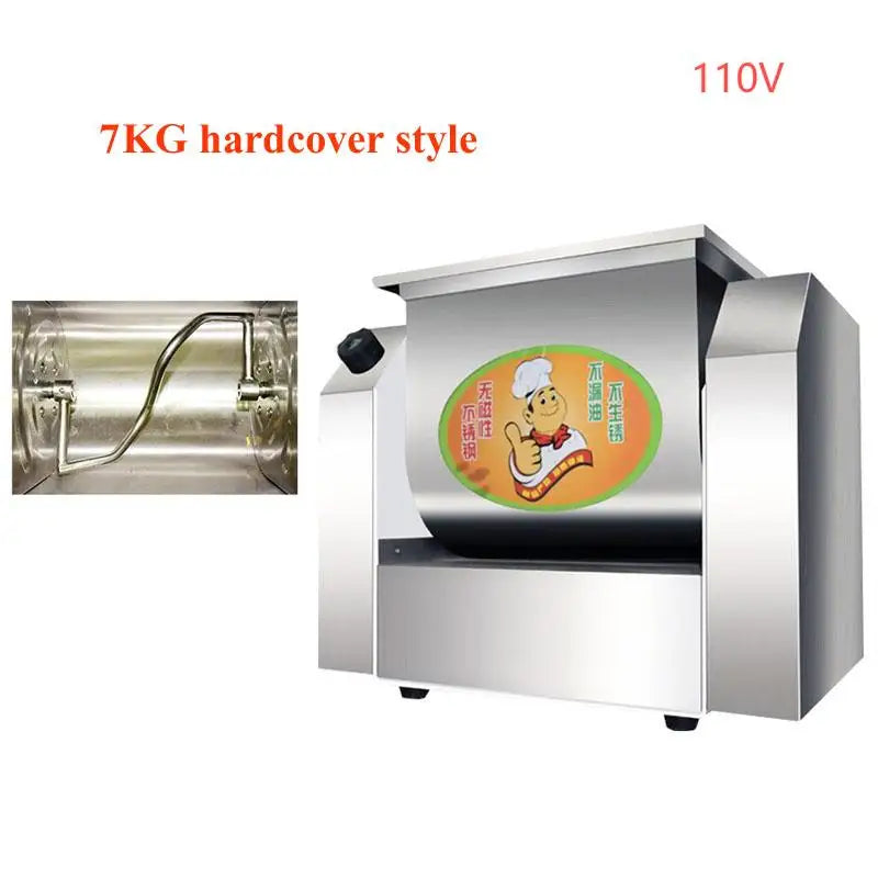 Commercial Electric Kitchen Flour Dough Kneading Mixer Machine Food Minced Meat Stirring Pasta Mixing Bread Blender Maker 220v
