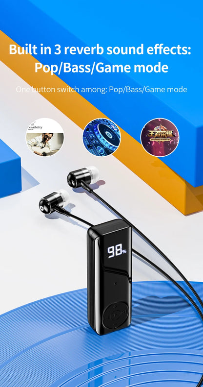 Bluetooth 5.3 Receiver Adapter Wireless Audio Adapter 3.5mm AV/AUX Jack ANC+ENC Active Noise Reduction Reciever For Car PC