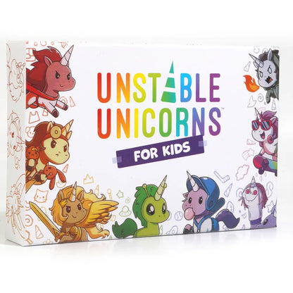 Unstable Unicorns Board English Family Party Expansion Basic Version Of Classic Board Games Control and Chaos Base Game