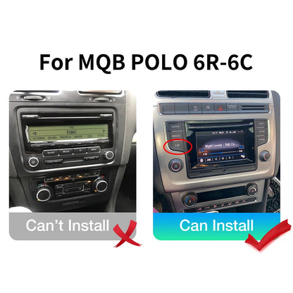 NONAME Carplay Car Radio Only For VW MQB POLO 6C/6R Support Vehicle Status Android Auto MIB Radio Mirrorlink New RCD330 RCD360