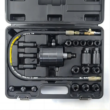 Diesel Fuel Injector Air Vibration Remover Tool Extractor Set Pneumatic Removal Tool