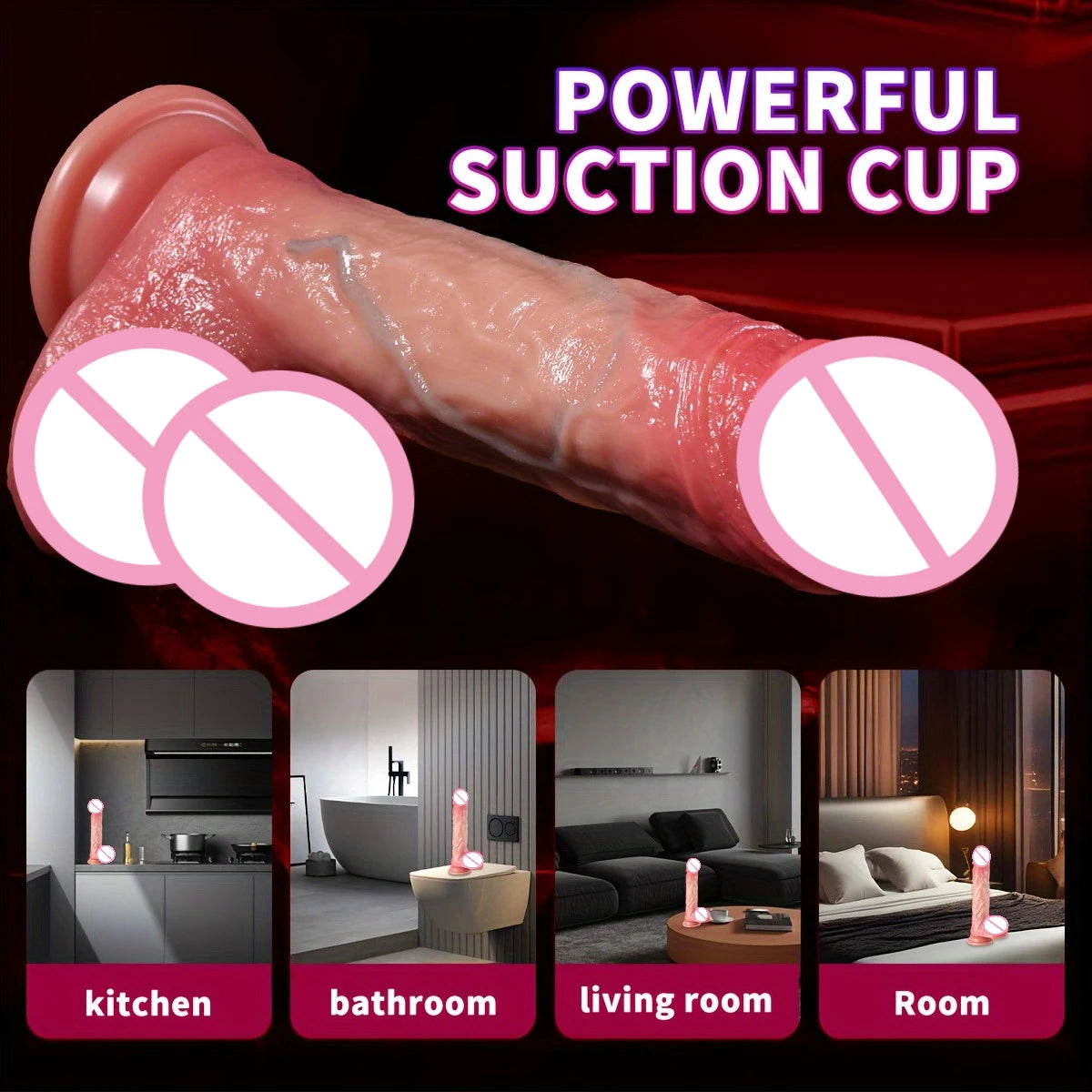 Waterproof Silicone Realistic Dildo Vagina Anal Masturbators Adult Sex Toys Dildo for Women Big Penis Dick Cock Gode Penetration