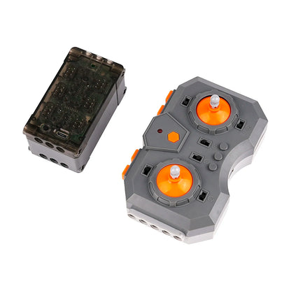 12 Channel Remote Control Lithium Battery Box Kit APP Control Program Speed Adjustable Powered Module for MOC Building Blocks