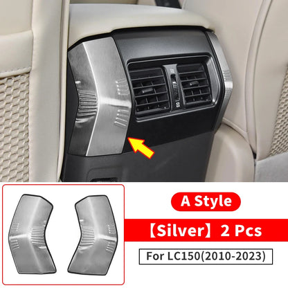 For 2010-2023 Toyota Land Cruiser Prado 150 Armrest Box Air Vent Corner protector Patch LC150 Interior Decoration  Accessories
