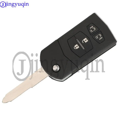 jingyuqin 4BT SKE126-01 433mhz ID63 Flip Car Remote Key For MAZDA 2 M2 Demio 3 M3 Axela 5 M5 Premacy 6 M6 Atenza 8 M8 MPV CX7