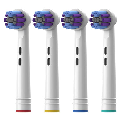 Replacement Brush Heads For Oral Toothbrush -B Fit Advance Power/Pro Health/3D Excel/Vitality Precision Clean BristlesD100 D25