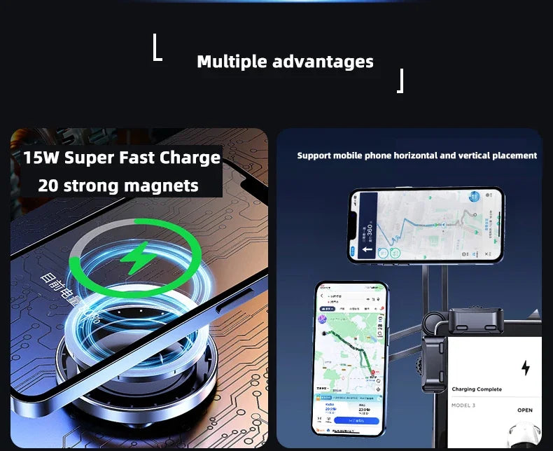 Universal Car Phone Holder for BYD Dolphin Qin plus Tang DMI ATTO3 up Han EV Song pro Destroyer Screen Special Vehicle Mount