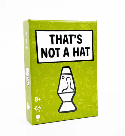Unique That’s Not A Hat Happy Party Game Set,Top Board Game with Basic Extended Card Game English Tabletop Game for 3-8 Players