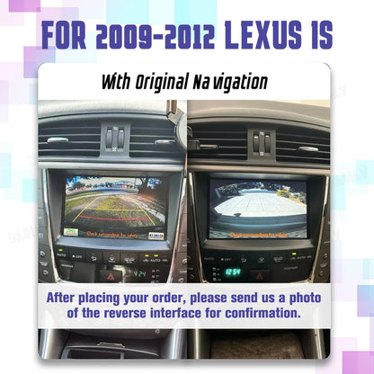 Linux Box For 2005-2019 Lexus IS 250 300 350 Wireless Apple CarPlay Android Auto Stereo Upgrade Oem screen Multimedia Player