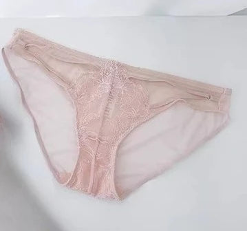 YUQI French Lace Strapless Bra Set Push Up Padded Underwired Anti-Sagging T-Shirt Bralette Lingerie Set Women's Sexy Cleavage