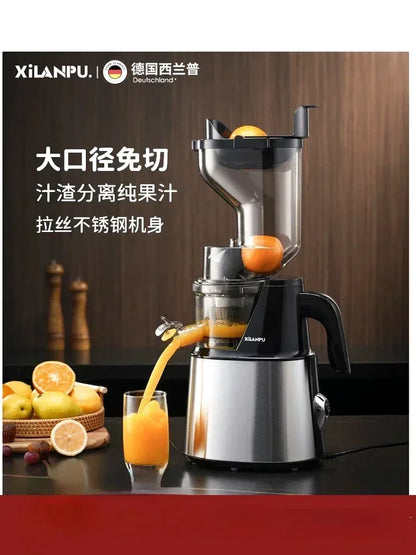 220V German Syrup Juicer Commercial High Capacity Juice Residue Separation Multifunctional Fried Fruit Stainless Steel AD
