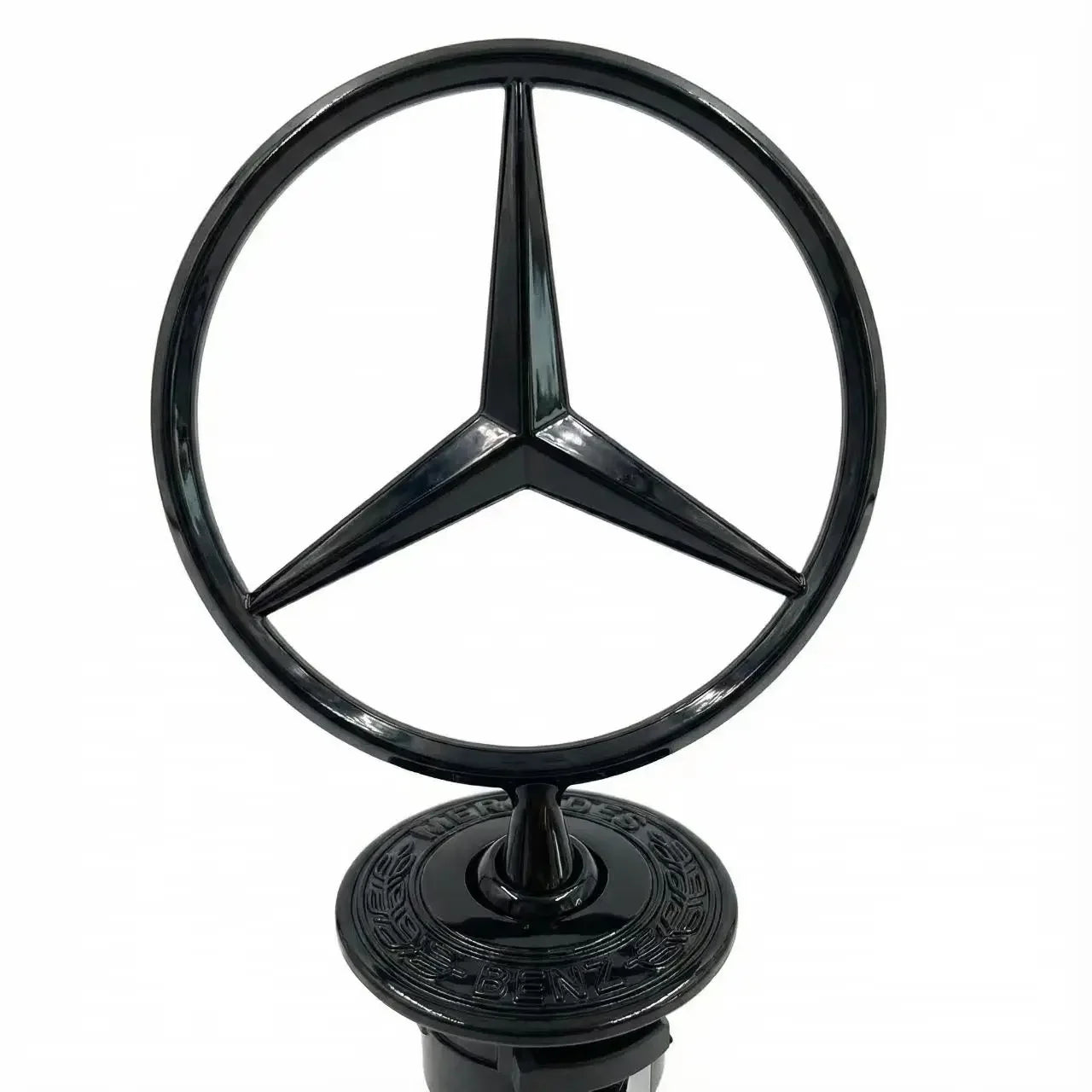 Car Bonnet Label Badge 3D Star Zinc Alloy Car Front Hood Emblem Mercedes Benz  W203 W204 W205 W206 W212 W213 W222 W223 E300 WWWA