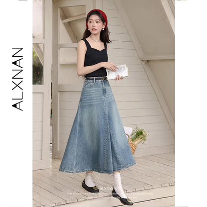 ALXNAN Black Tank Tops Women 2026 Summer Elegant Fashion Strapless Tank Top New Casual Cute Sleeveless Tops Female L53819