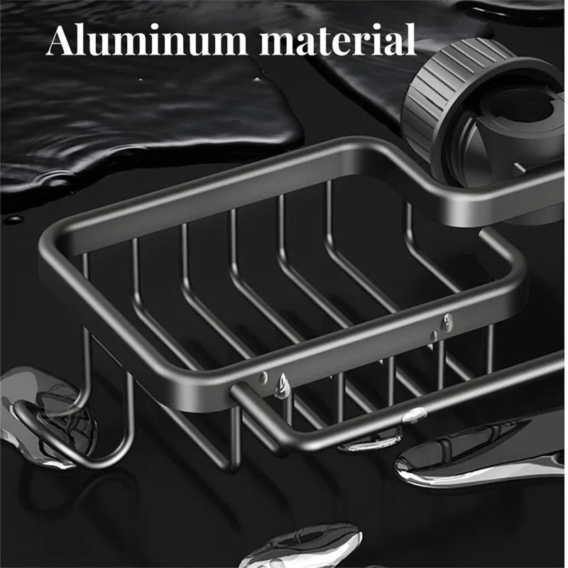 Kitchen Sink Drain Rack Sponge Storage Flexible Faucet Holder Soap Drainer Towel Rack Shelf Organizer Kitchen Accessories