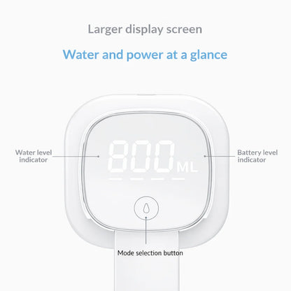 Foldable Electric Water Bottle Pump USB Rechargeable Automatic Dispenser Button Control Portable for Home Office Outdoor Travel