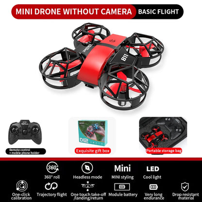 2025 DWI NEW MINI  RC Quadcopter Remote Control DRON D12 HD Dual Camera Fixed Height Rc Plane  aldult Children's Toy  GIFTS