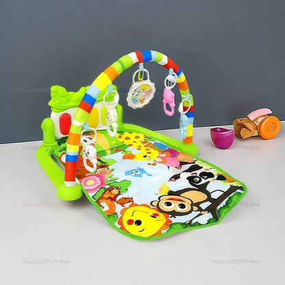 2026 Toddler Music Mat Pedal Piano Toy Baby 0-24 Year Old Kid Ear Kid Activity Gym Play Mat Crawl Game Baby Gift Infant Exercise
