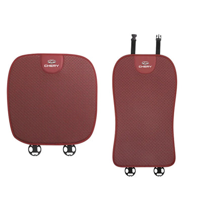 Car Seat Pad Backrest Mat Ice Silk Flax Seat Cushion Covers For Chery Tiggo 7 Pro 8 4 5 3 2 T11 5X Amulet Fora QQ IQ Fulwin
