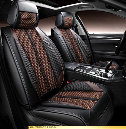 Full set car seat covers + Steering wheel cover for Haval M6 2025-2023 Top quality breathable seat cushion seat case for M6 2024