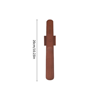 26/40/50/75cm Wooden Magnetic Shoe Horn, Wall Mount Self-Adhesive Shoe Helper with Magnetic Base