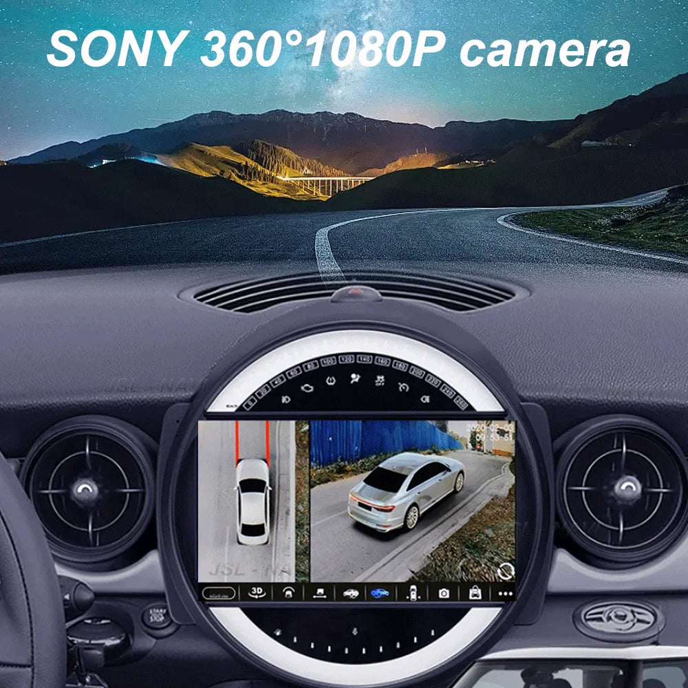 Car Radio Android 16 For BMW Mini Cooper R56 R60 R51 2006 - 2015 GPS Carplay Navigation Stereo Auto DSP BT DVD Multimedia Player