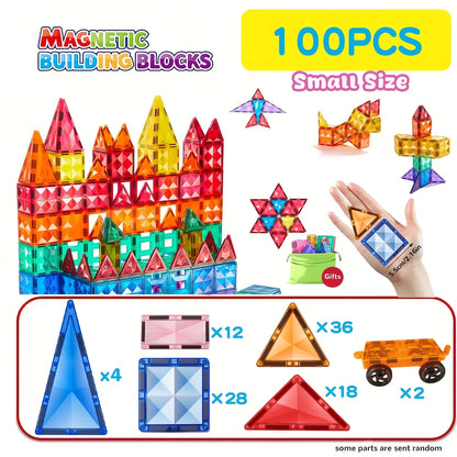 Magnetic Building Block Toys Magnetic Force Plate Small Size, Birthday Holiday Gifts, Back-To-School Gifts