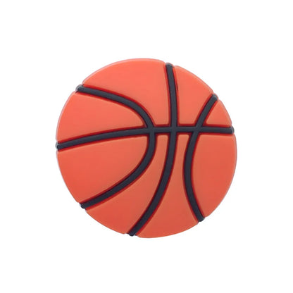 1PCS Sports Ball Shoe Charms Soccer Basketball Baseball Decoration Pins Trendy Shoe Accessories for Teens Boys Sports Fans Gifts