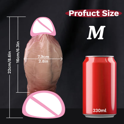 oversized mega realistic dildo big ass vaginal dilation masturbation wand thick penis male and female sex toys for super gamers