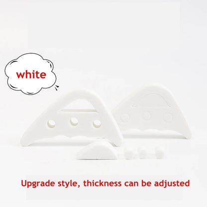 Toe Plug Soft Half Insoles Reusable Toe Sponge Filler Inserts for Shoes Adjustable Too Big Foot Brace Pads Unisex Shoe Inserts