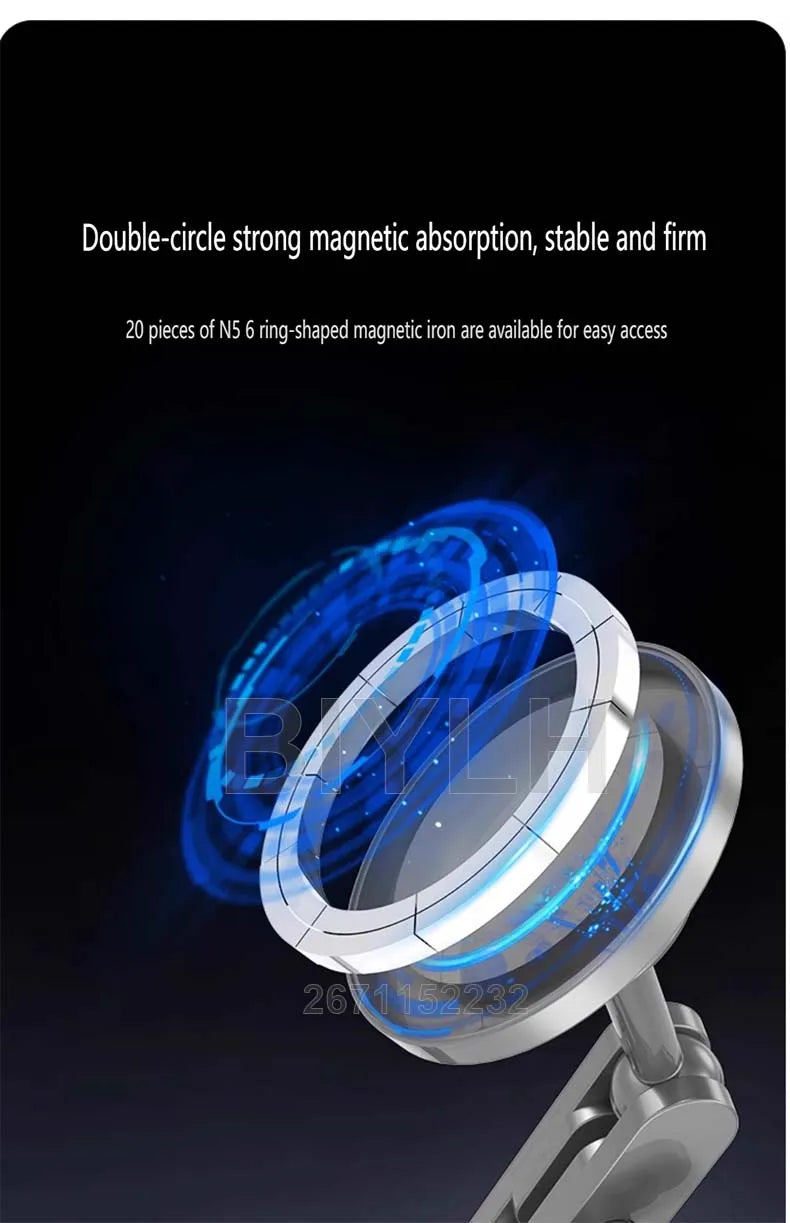 Car Metal Mobile Phone Holder For Tesla MODEL Y Model 3 Highland 2025 Powerful Magnetic Door Side Mobile Phone Holder Accessorie