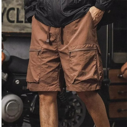 2026 New Summer Cargo Shorts For Men American Style Outdoor Y2K Trendy Sports Pants Baggy Casual Fashion Hip Hop Bermuda Shorts