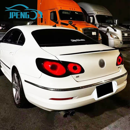 For 2009-2018 VW Volkswagen Passat CC Gloss Black Rear Trunk Spoiler Lip Bodykit Accessories
